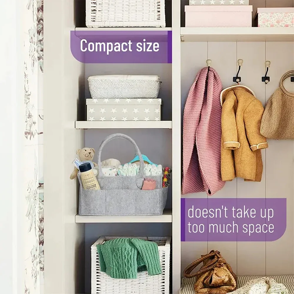 Bolsa de mamá portátil, organi - Baby Nursery Handles reseña y precio