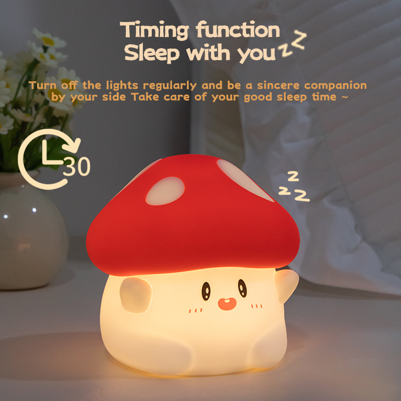 Luz nocturna con forma de seta - Baby Nursery Equipment reseña y precio