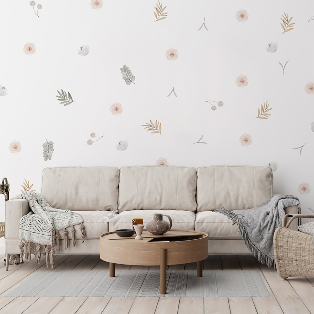Calcomanías de pared botánicas - Baby Girl Nursery Quotes reseña y precio
