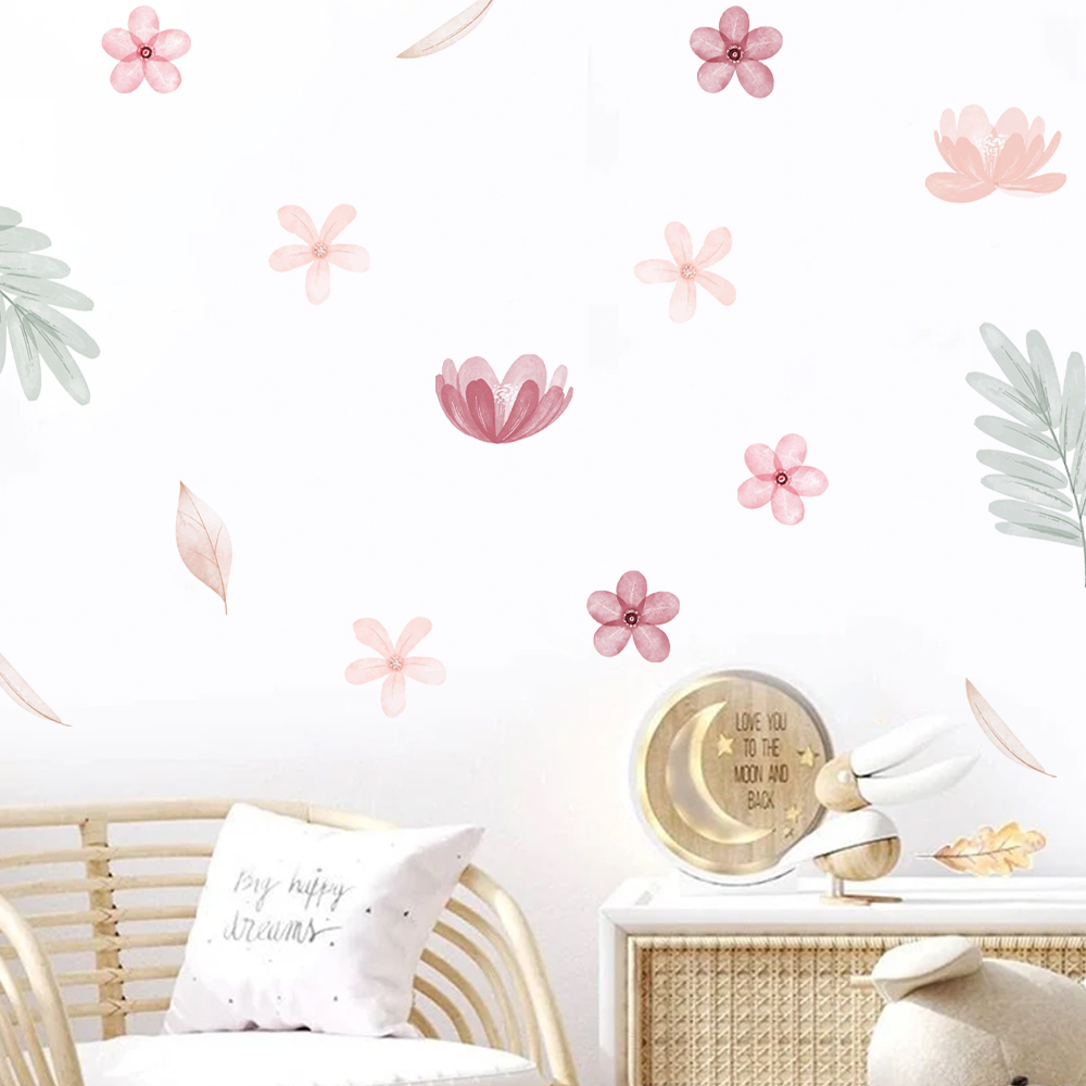 Calcomanías de pared botánicas - Baby Girl Nursery Quotes reseña y precio
