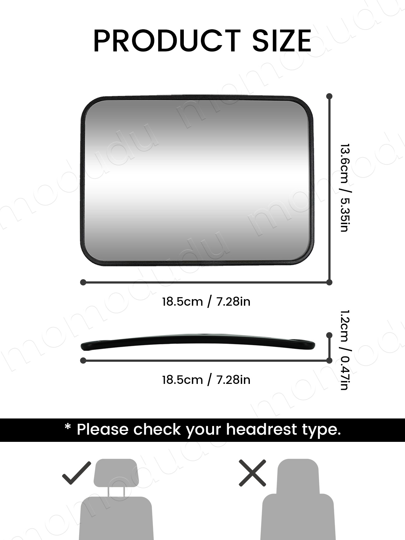 Espejo retrovisor para coche d - Wearable Baby Monitor reseña y precio