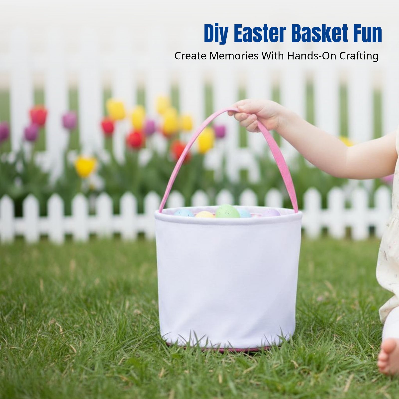 Cesta de Pascua de Lona Sublim - Storage Basket Fabric reseña y precio