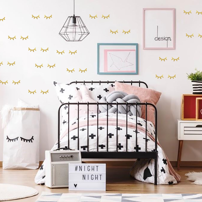 Pegatinas de pared de pestañas - Baby Girl Nursery Quotes reseña y precio