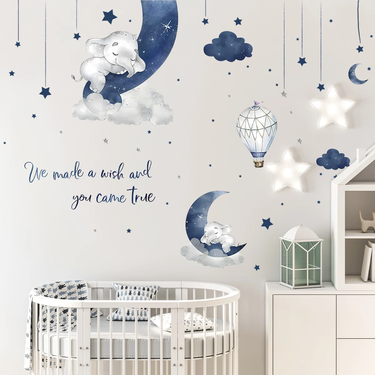 1 unidad de pegatina de pared  - Baby Girl Nursery Quotes reseña y precio