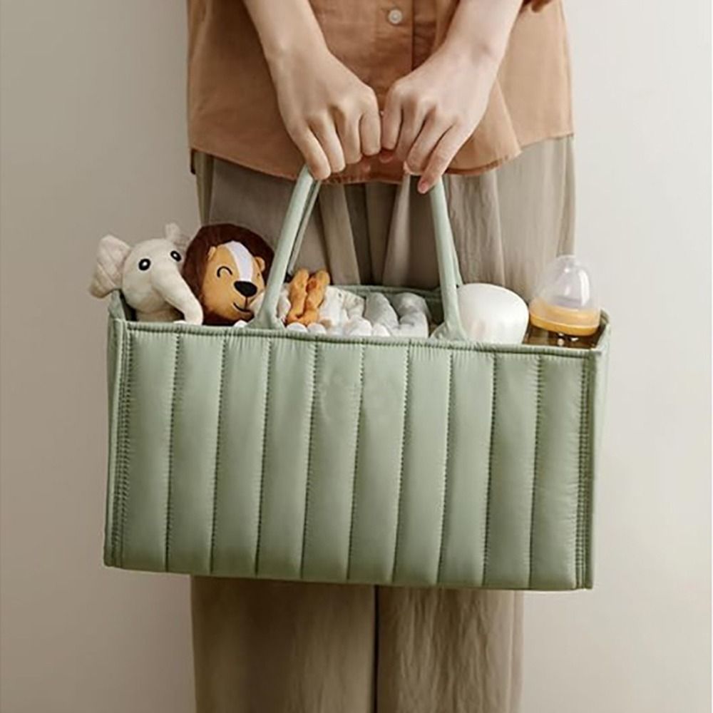 Bolsa de almacenamiento de pañ - Baby Nursery Handles reseña y precio