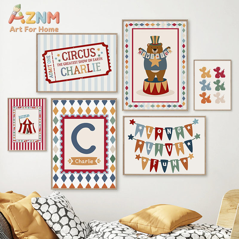 Cuadro de lienzo con diseño de - Baby Nursery Kids reseña y precio