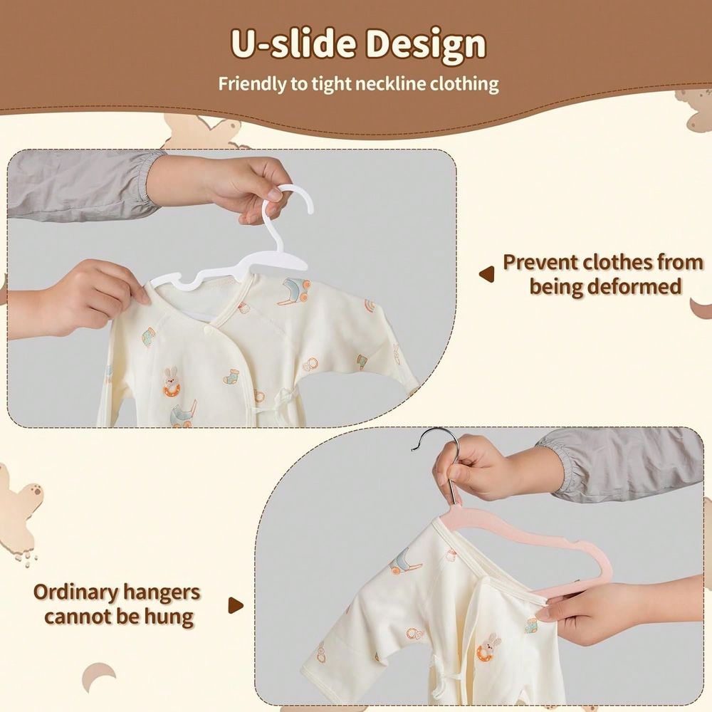 Paquete de 70 100 perchas para - Baby Nursery Kids reseña y precio