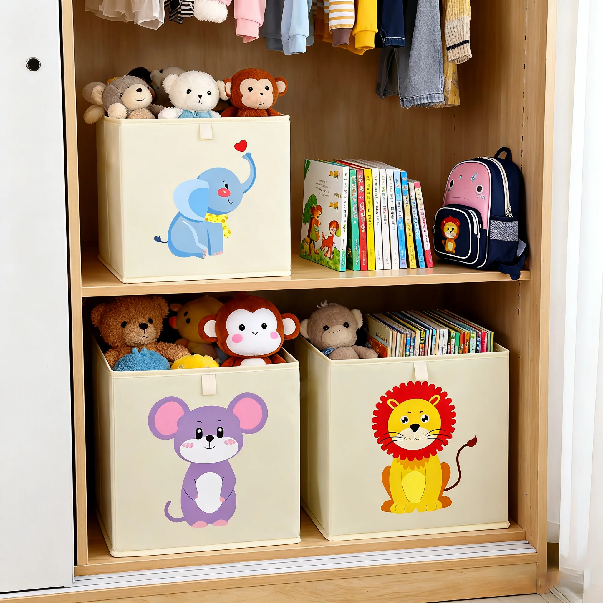 Cesta de Almacenamiento Infant - Storage Basket Fabric reseña y precio