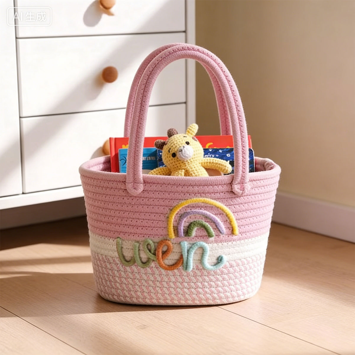 Bolsa de Mano Personalizada de - Storage Basket Fabric reseña y precio