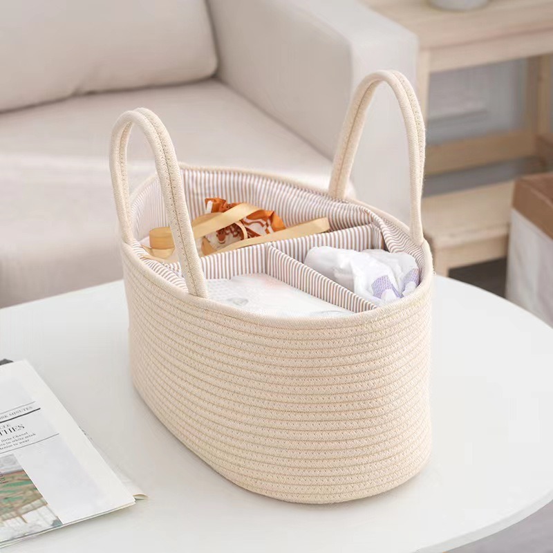 Caddy plegable para pañales, b - Storage Basket Fabric reseña y precio