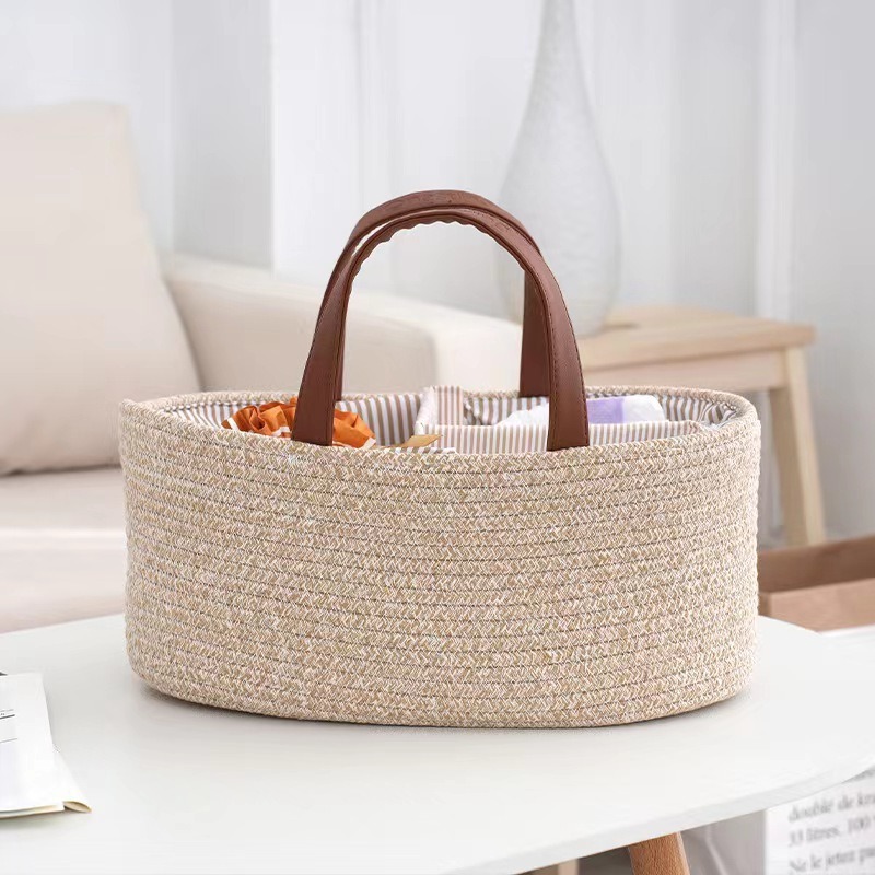 Caddy plegable para pañales, b - Storage Basket Fabric reseña y precio