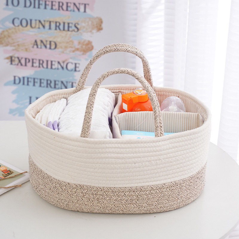Caddy plegable para pañales, b - Storage Basket Fabric reseña y precio
